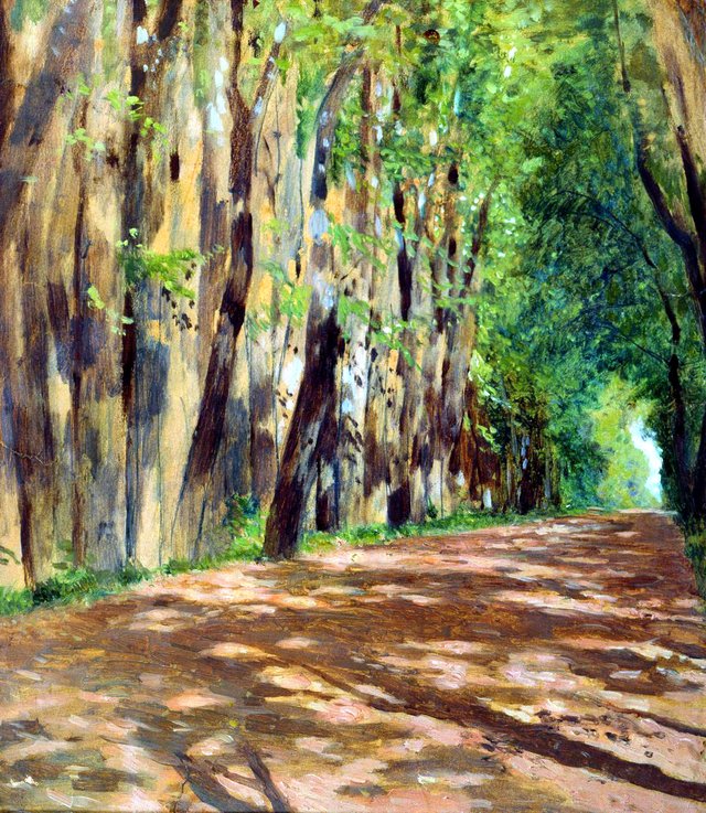 Левитан Аллея by Isaac Levitan