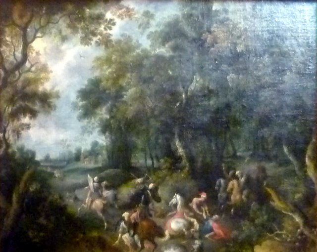 The conversion of Paul, the Apostle by Abraham Govaerts