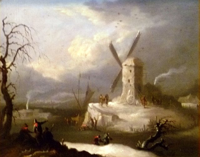 Winter landscape by Franz de Paula Ferg