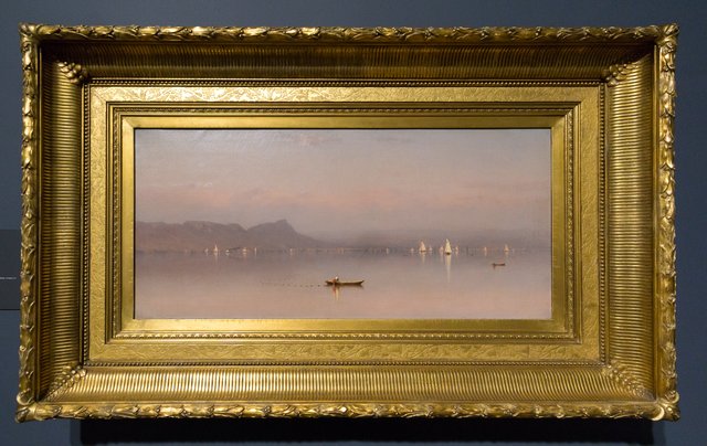 Morning in the Hudson by Sanford Robinson Gifford