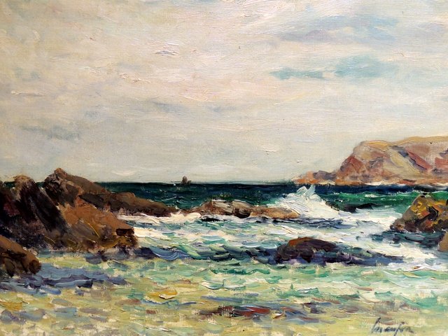 Belle-lle en mer by Maxime Maufra