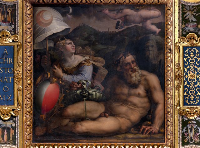 Allegory of Fiesole by Giorgio Vasari