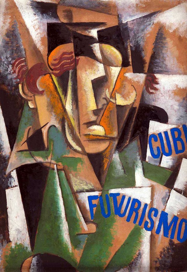 Study for a portrait (recto) / Study for Italian Still Life (verso) by Lyubov Popova