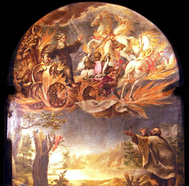 Ascension of Elijah by Juan de Valdés Leal