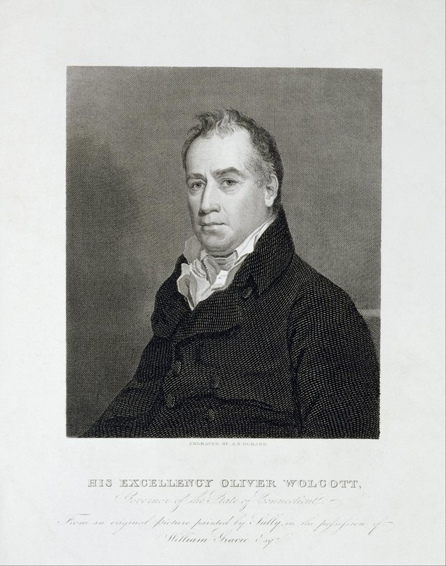 His Excellency Oliver Wolcott, Governor of the State of Connecticutt by Asher Brown Durand