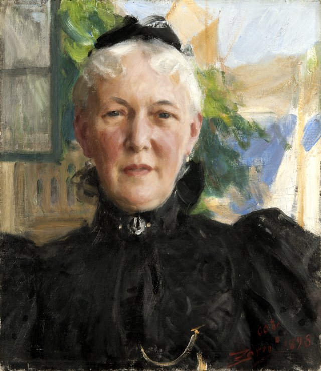 Göthilda Fürstenberg by Anders Zorn