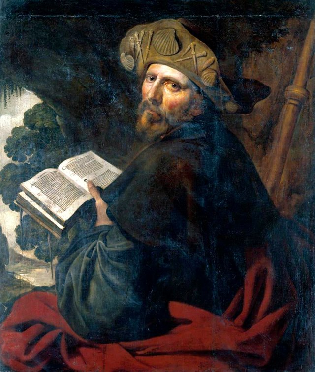St James the Greater reading by Artus Wolffort