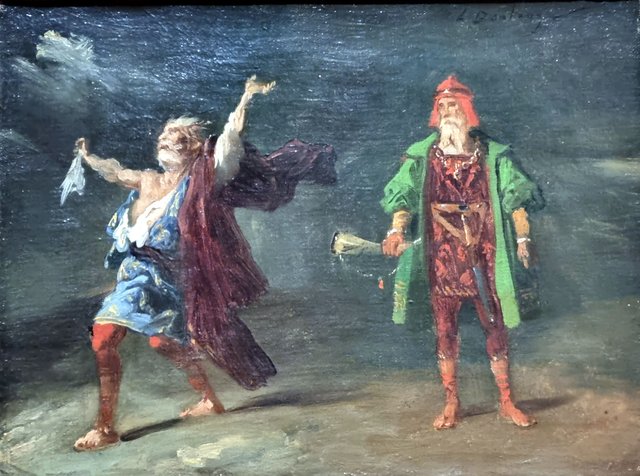 Épisode du Roi Lear by Louis Boulanger