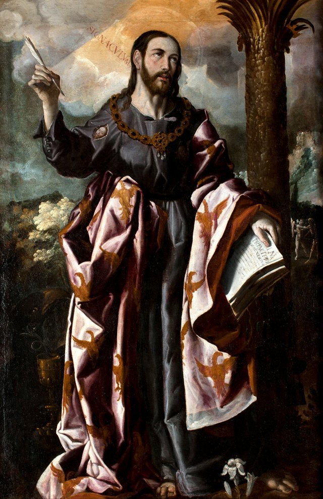 St John The Evangelist by Cristóbal García Salmerón