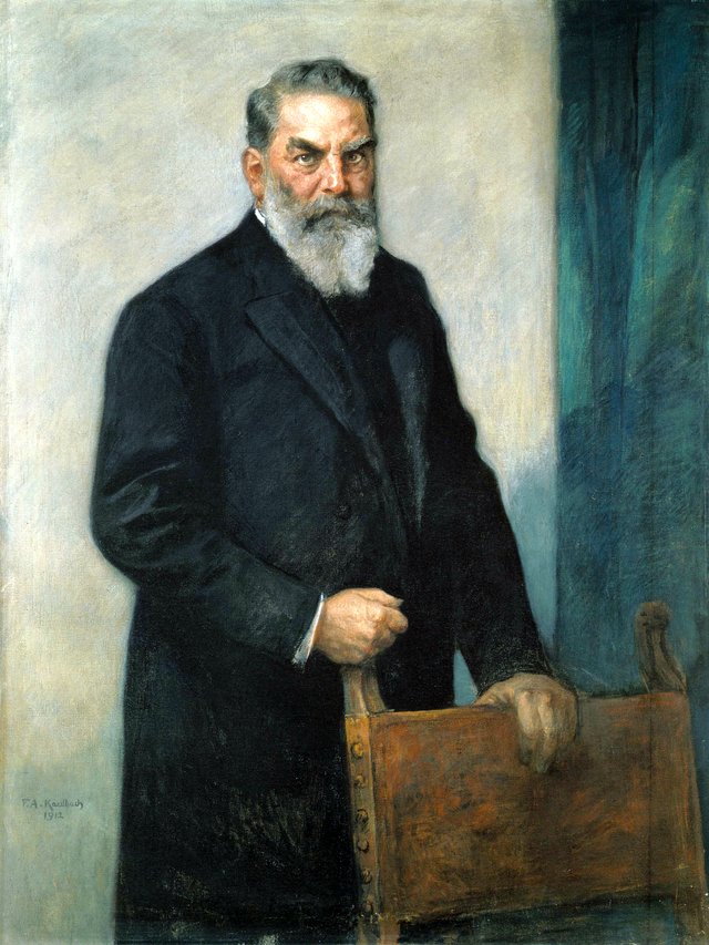 Oskar von Miller by Friedrich August von Kaulbach