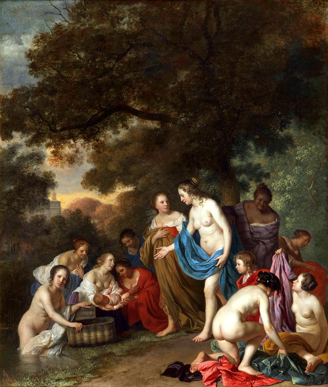 The Finding of Moses by Jacob van Loo
