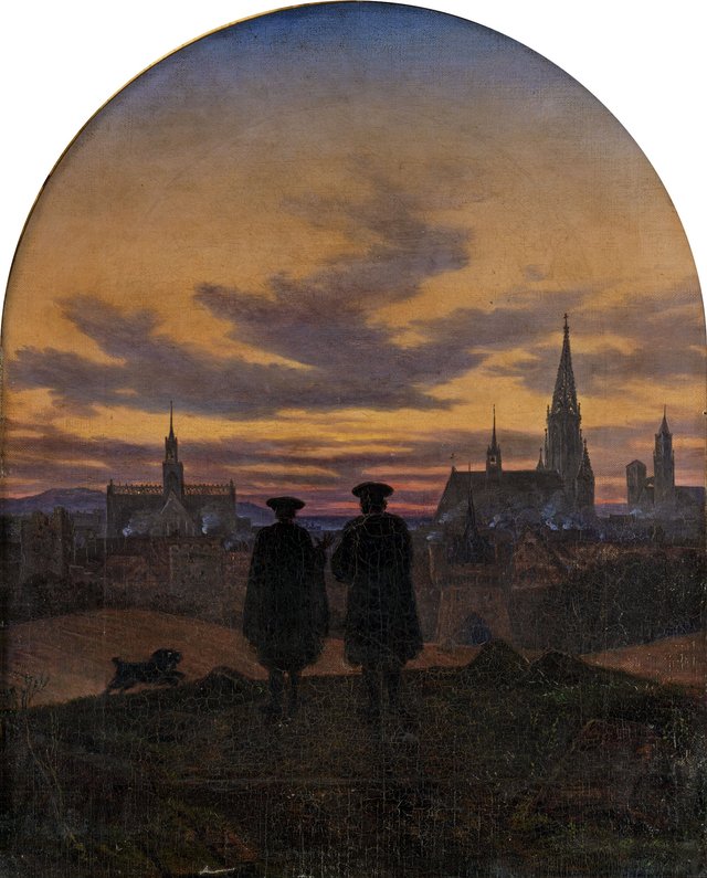 Abenddämmerung. Zu Goethes Faust by Carl Gustav Carus