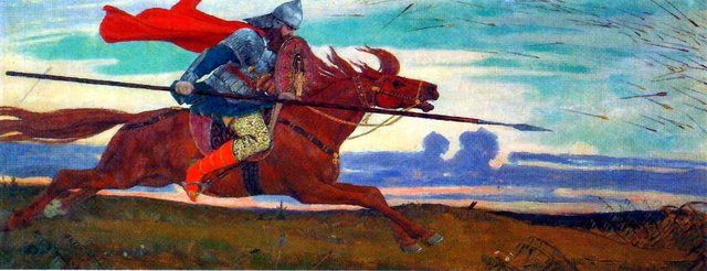 Odin v pole voin ( by Viktor Vasnetsov