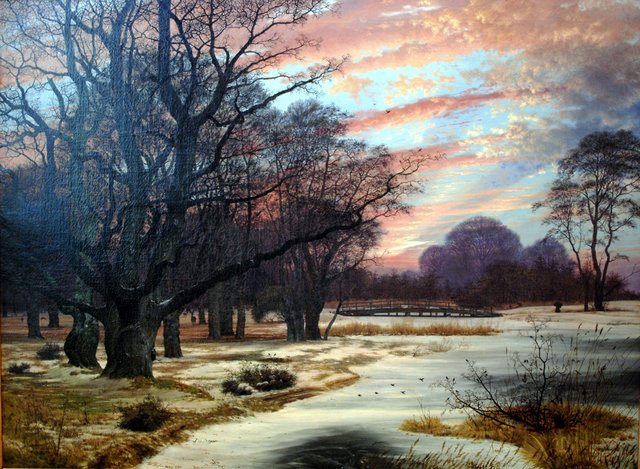 Winter Landscape by Vilhelm Kyhn