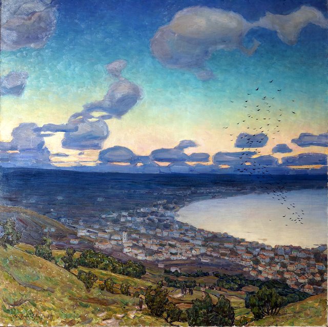 Feodosia moon by Apollinary Vasnetsov