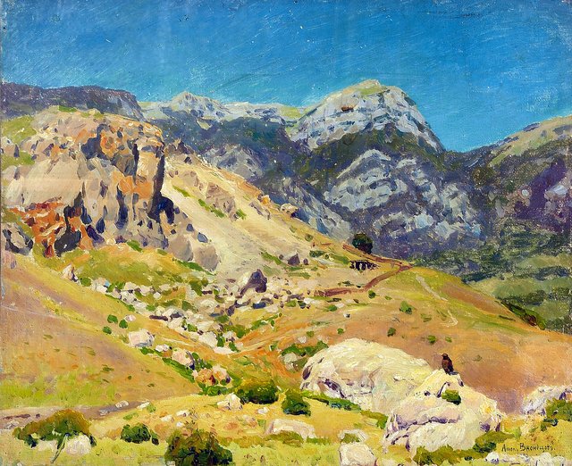 Avunda mountain. Gurzuf by Apollinary Vasnetsov