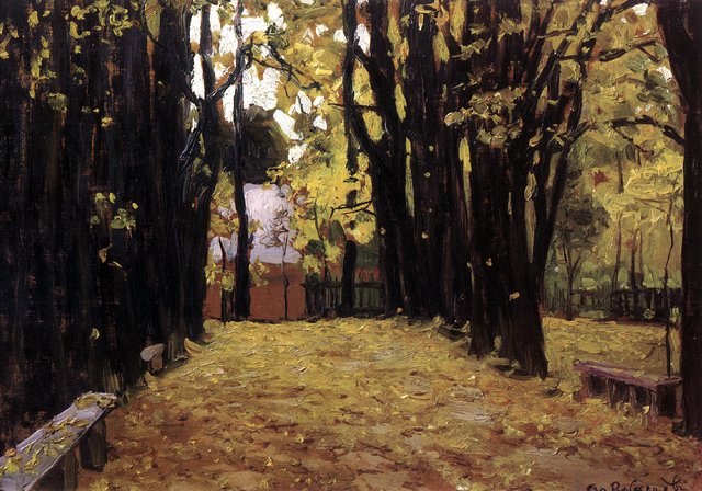 autumn by Apollinary Vasnetsov