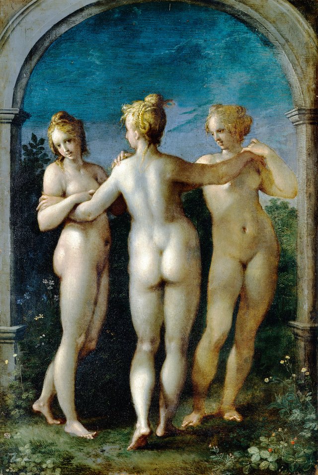 The Three Graces by Hans von Aachen