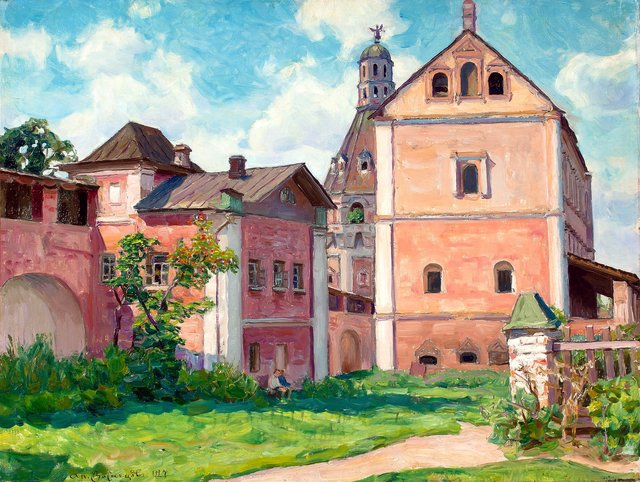 Simonov tower by Apollinary Vasnetsov