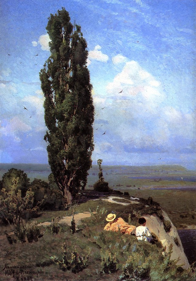 Poplar by Apollinary Vasnetsov
