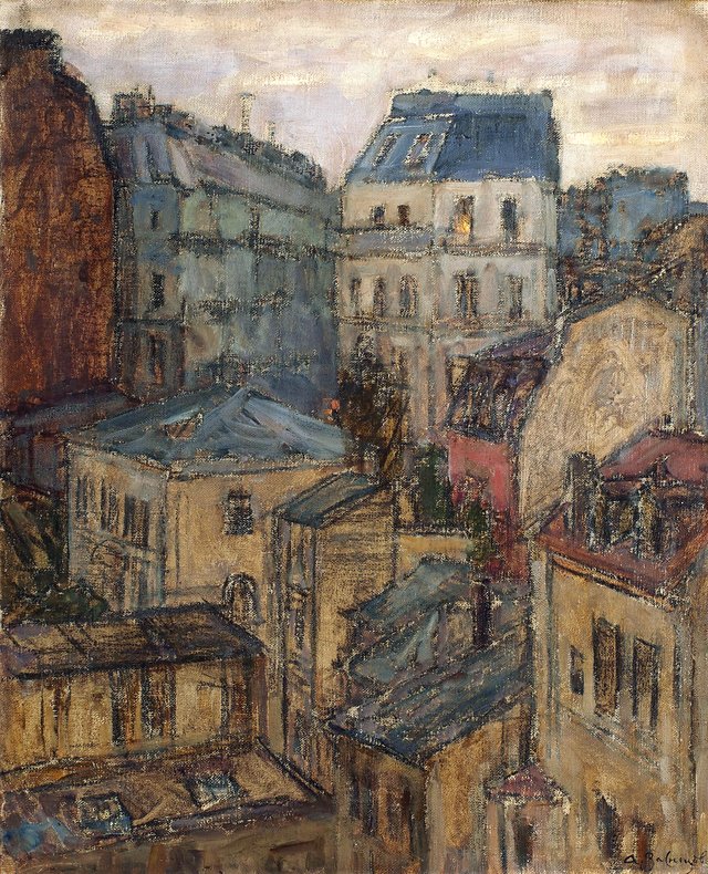Paris street by Apollinary Vasnetsov
