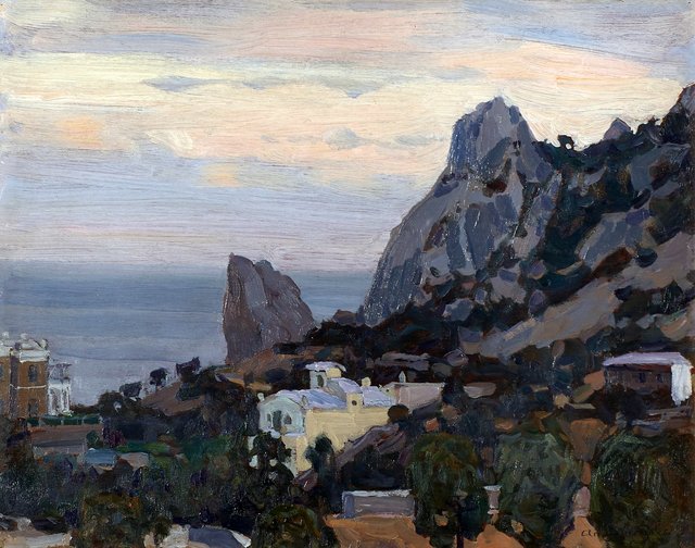 Twilight in Crimea. New Simeiz by Apollinary Vasnetsov