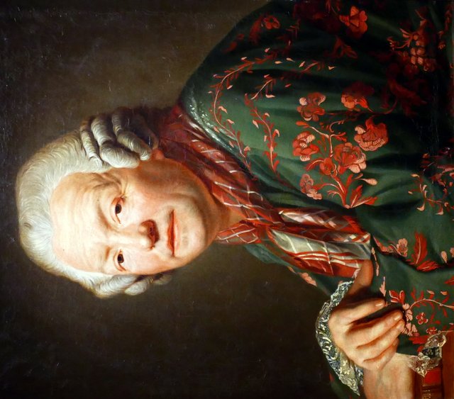 Portrait présumé de Christoph Willibald Gluck dit le chevalier von Gluck by Joseph-Siffred Duplessis