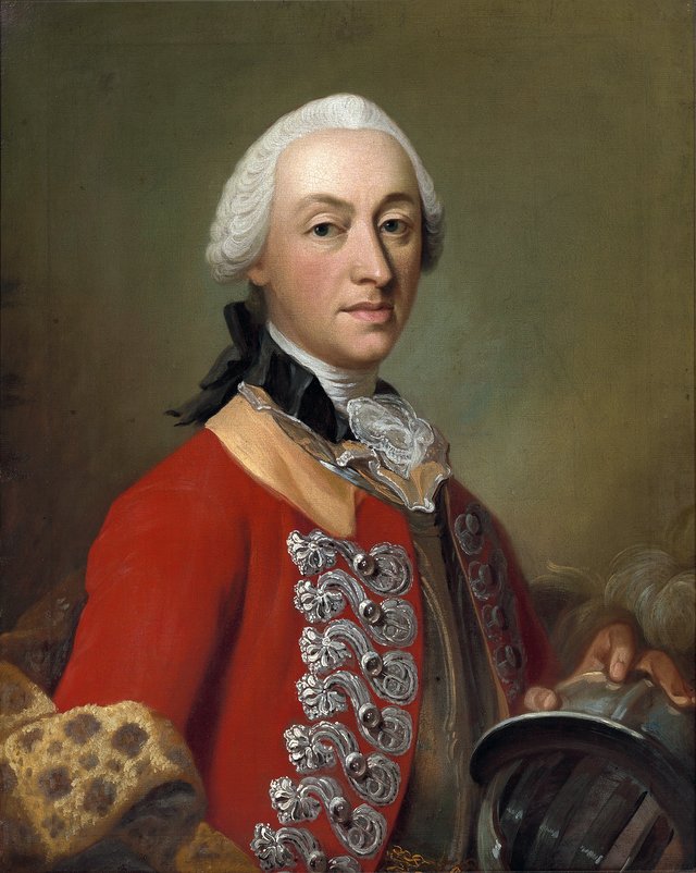Portrait of colonel Christian Ulrich von Sundt. by Peder Als