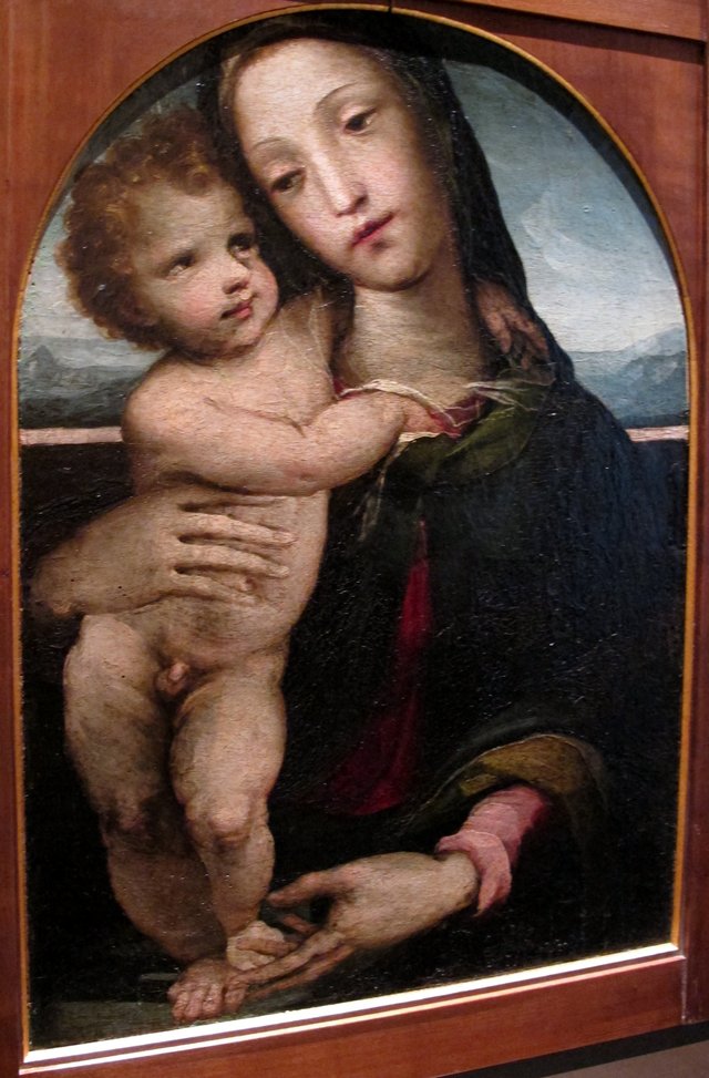 Madonna mit Kind by Domenico Beccafumi