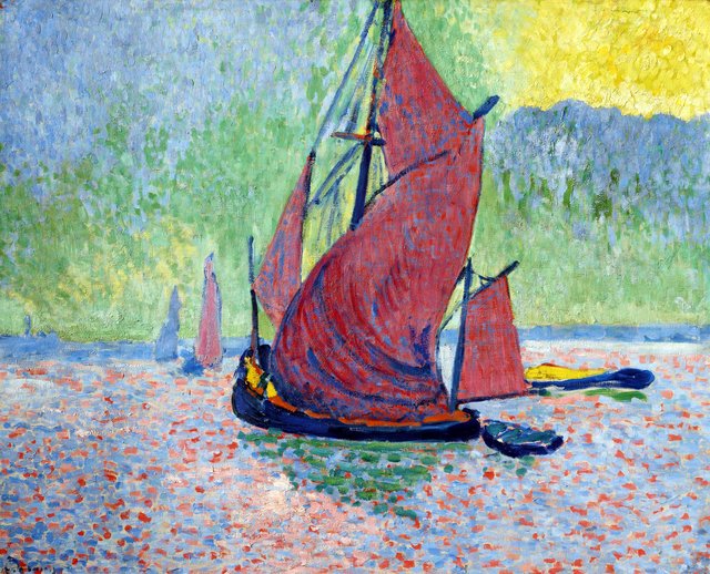 Les voiles rouges by André Derain
