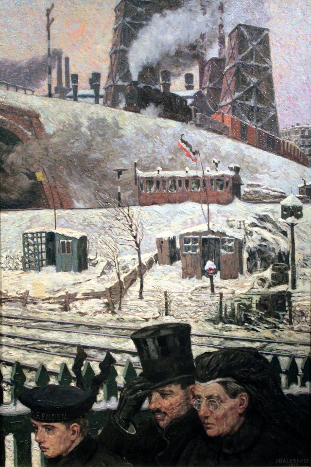 Wartime Winter by Hans Baluschek