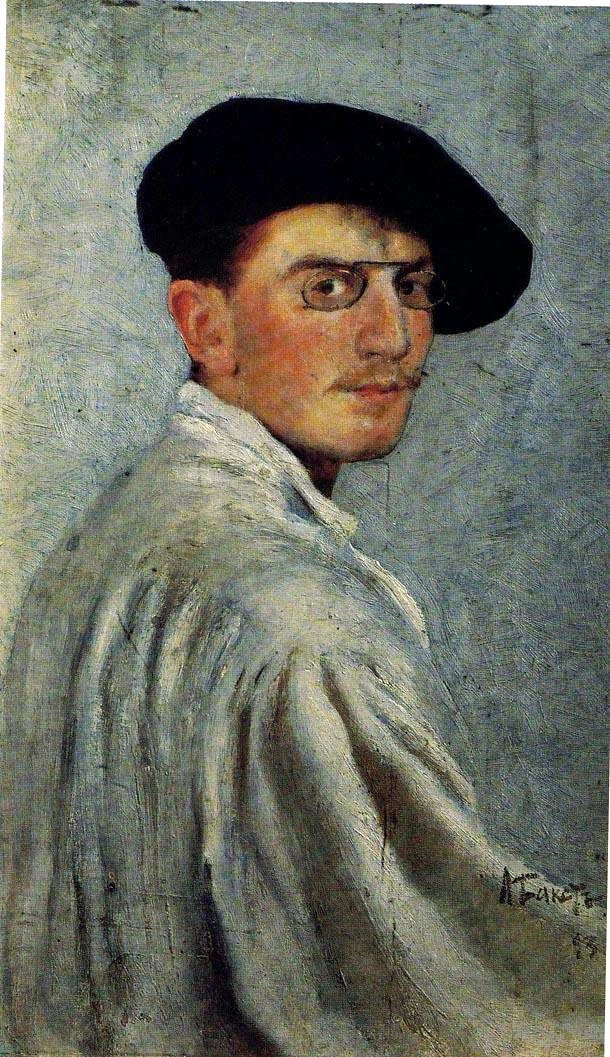 Self Portrait. by Léon Bakst