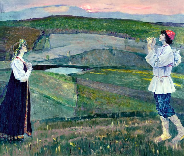 Untitled by Mikhail Nesterov