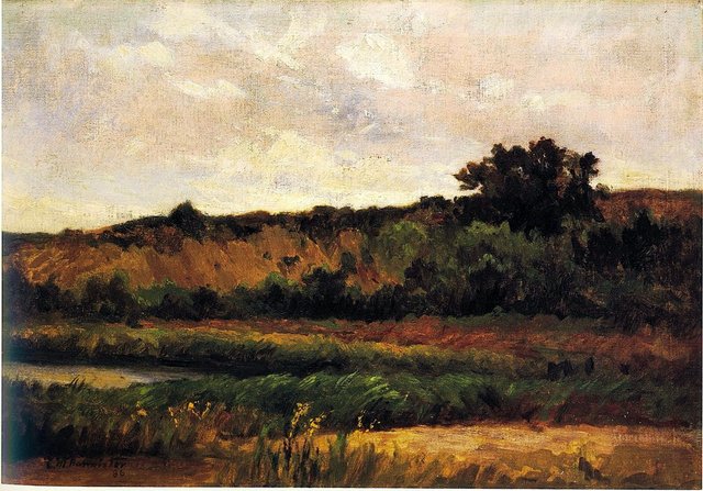 Farmer Green's Meadow by Edward Mitchell Bannister