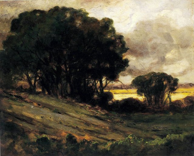 Untitled (Rhode Island Landscape) by Edward Mitchell Bannister