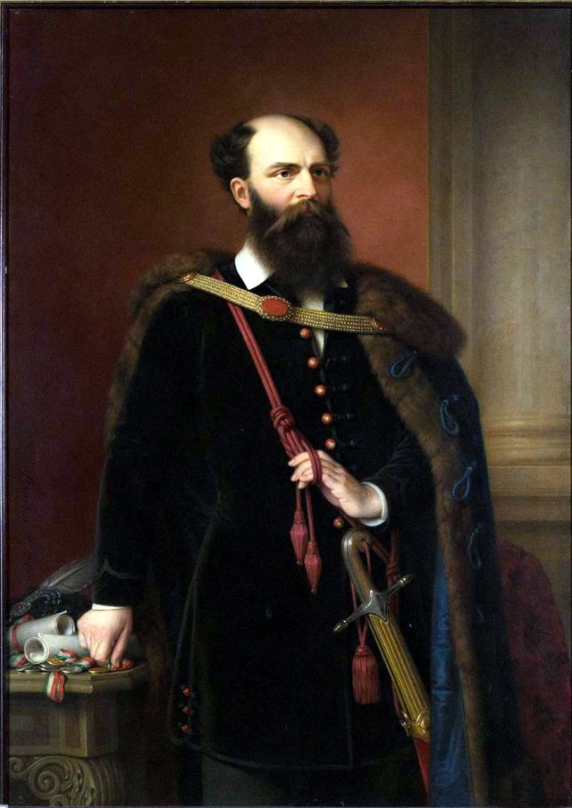 Graf Lajos Batthyány by Miklós Barabás