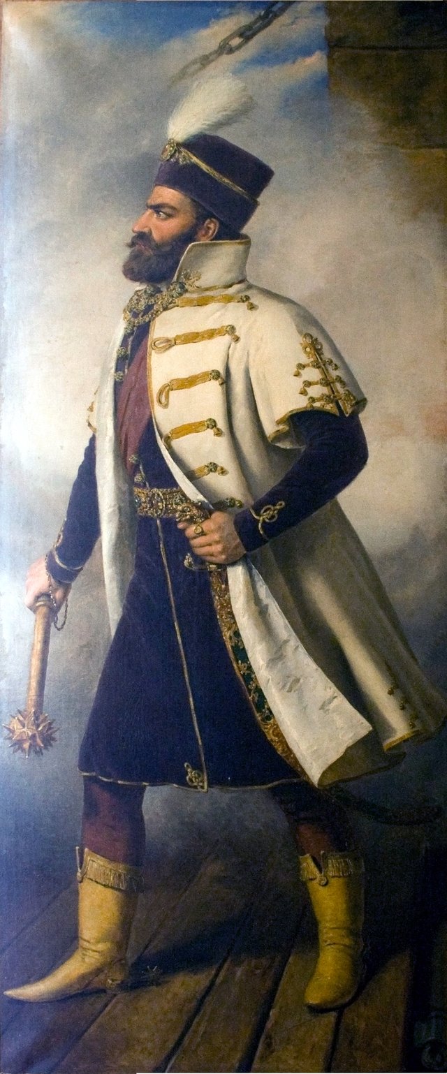 Miklós Zrínyi by Miklós Barabás