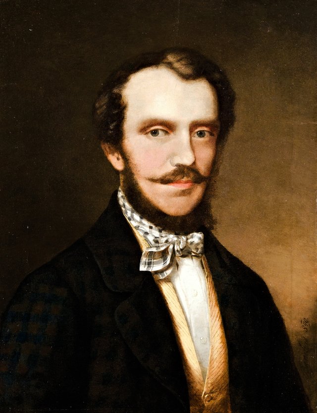Portrait of a Man by Miklós Barabás