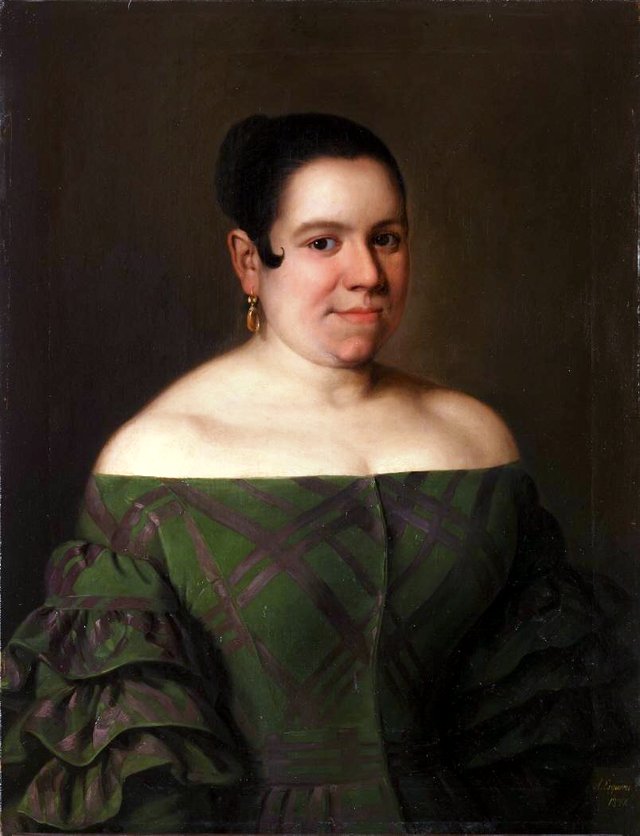 Bárbara Lamadrid by Antonio María Esquivel