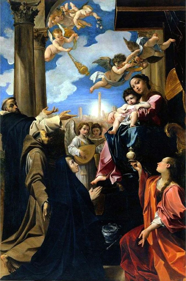 Madonna dei Bargellini by Ludovico Carracci