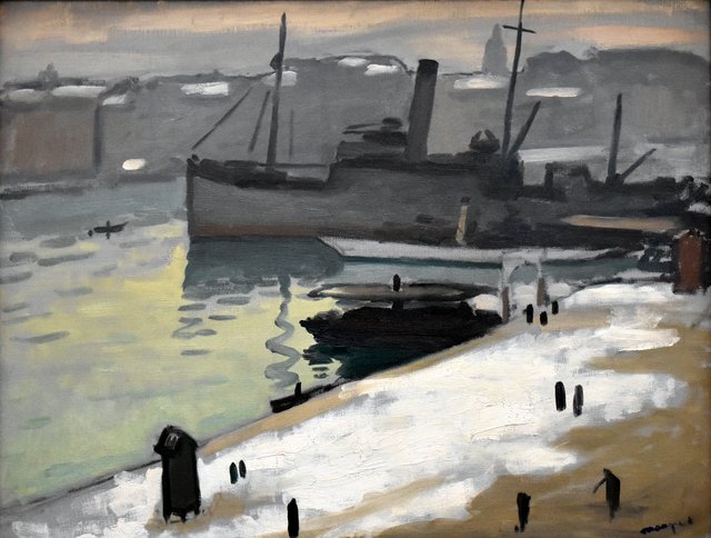 Le port de Marseille by Albert Marquet