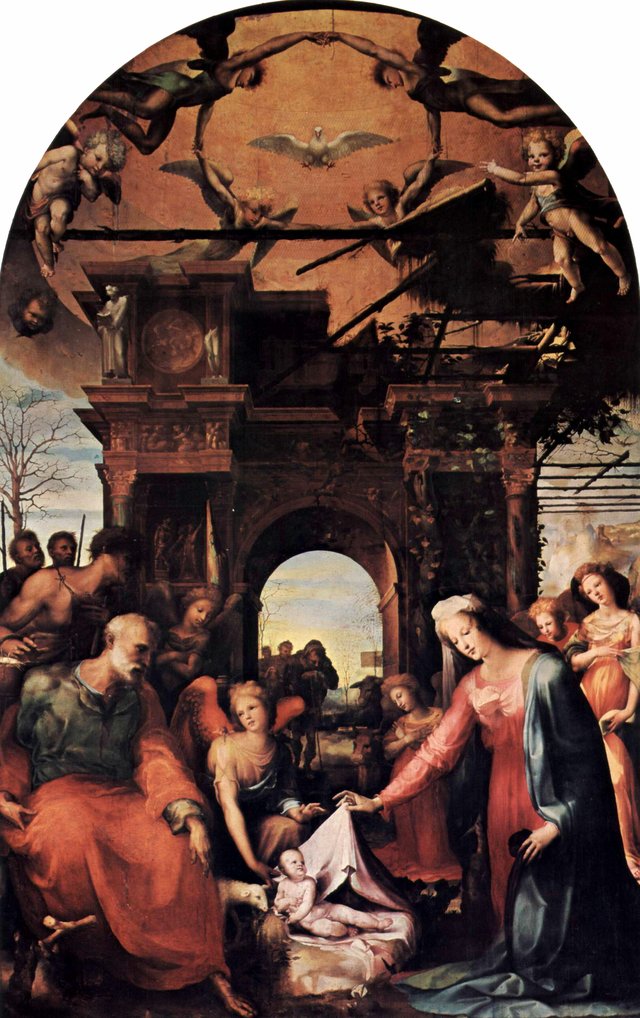 Nativity of Christ by Domenico Beccafumi