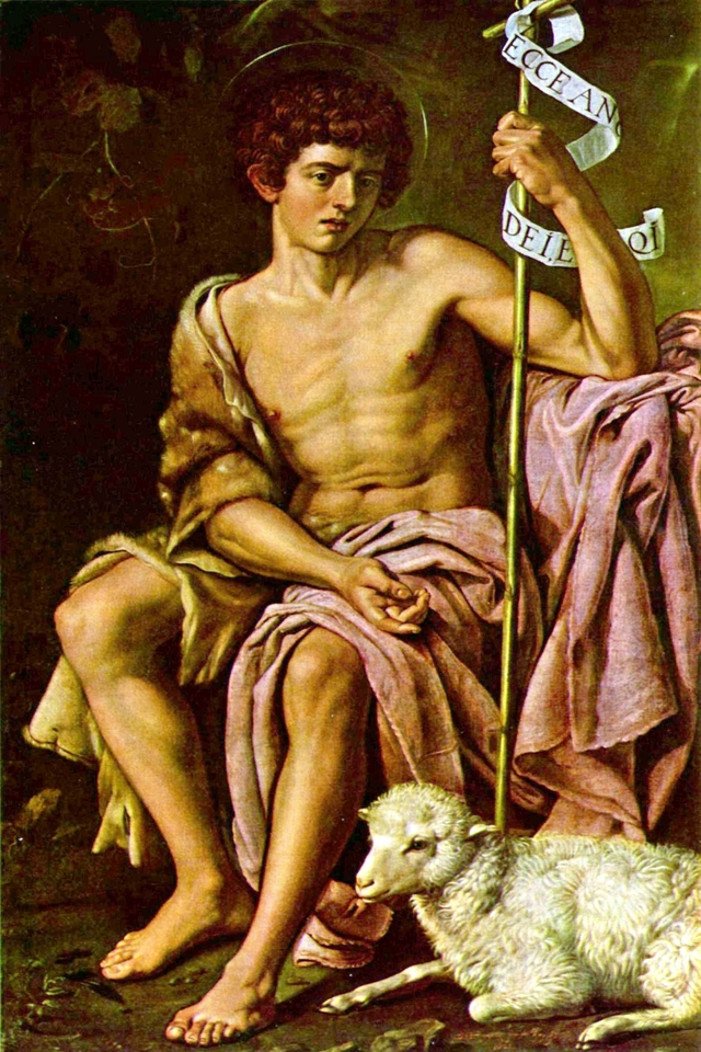 John the Baptist by Bartolomé González y Serrano