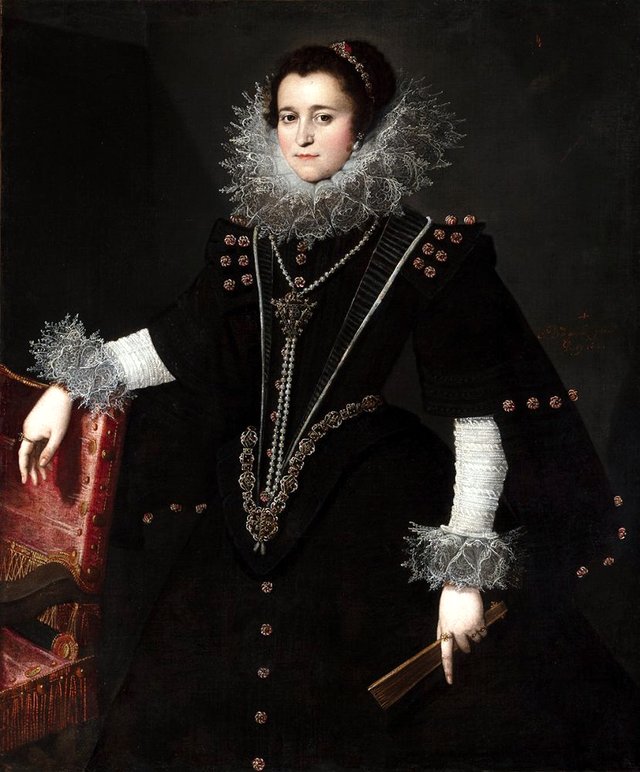 Portrait of a Lady by Bartolomé González y Serrano
