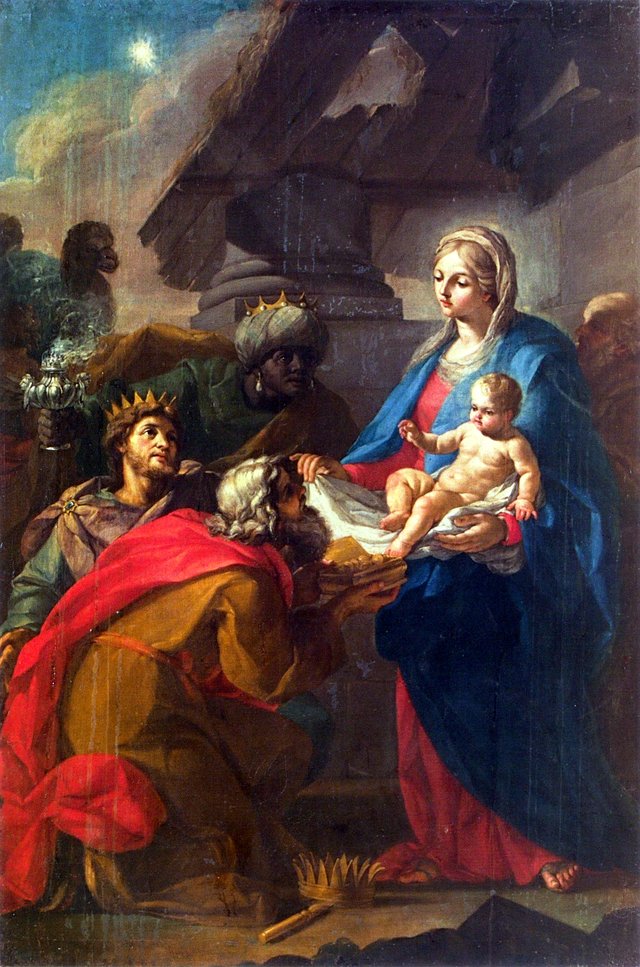 Adoration of the Magi by Szymon Czechowicz
