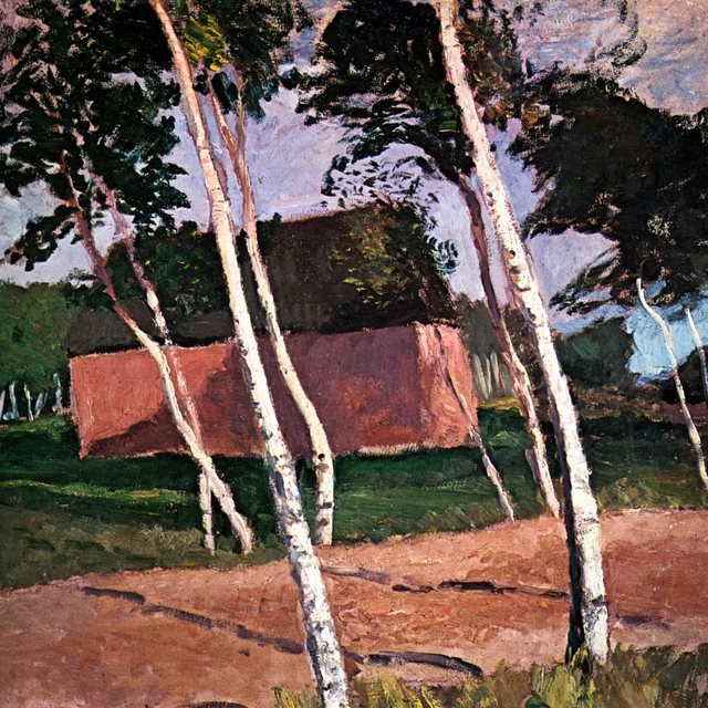 Worpswede Landscape by Paula Modersohn-Becker