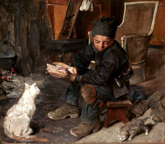 The Little Chimney Sweep by Jules Bastien-Lepage