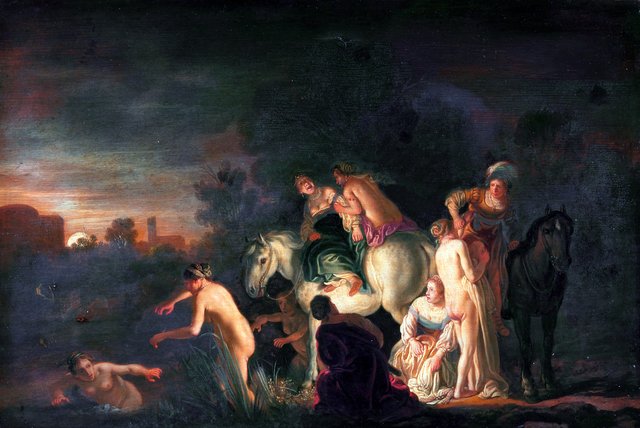 Bathing women by Claes Corneliszoon Moeyaert