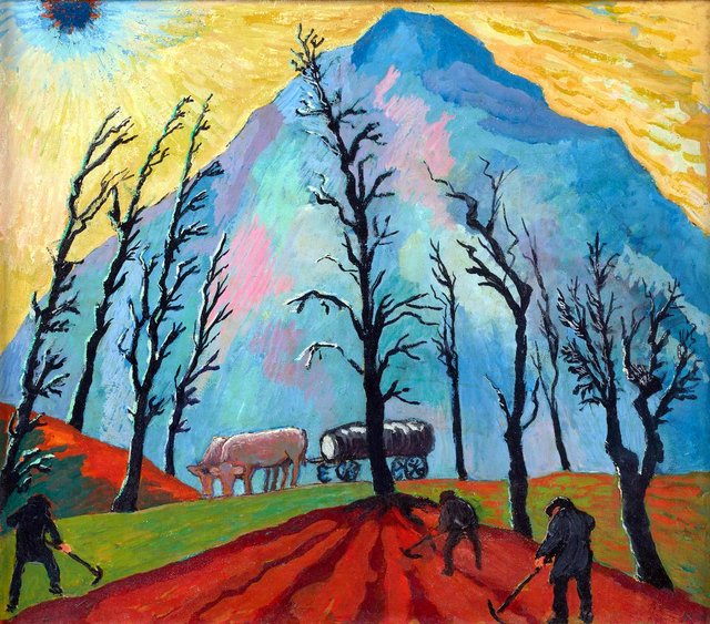 Der Berg by Marianne von Werefkin