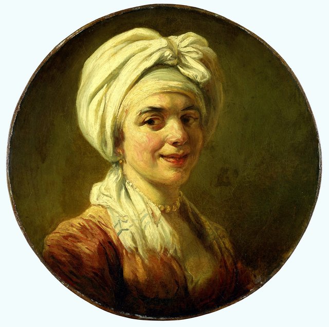 Jeune Femme au turban by François-André Vincent